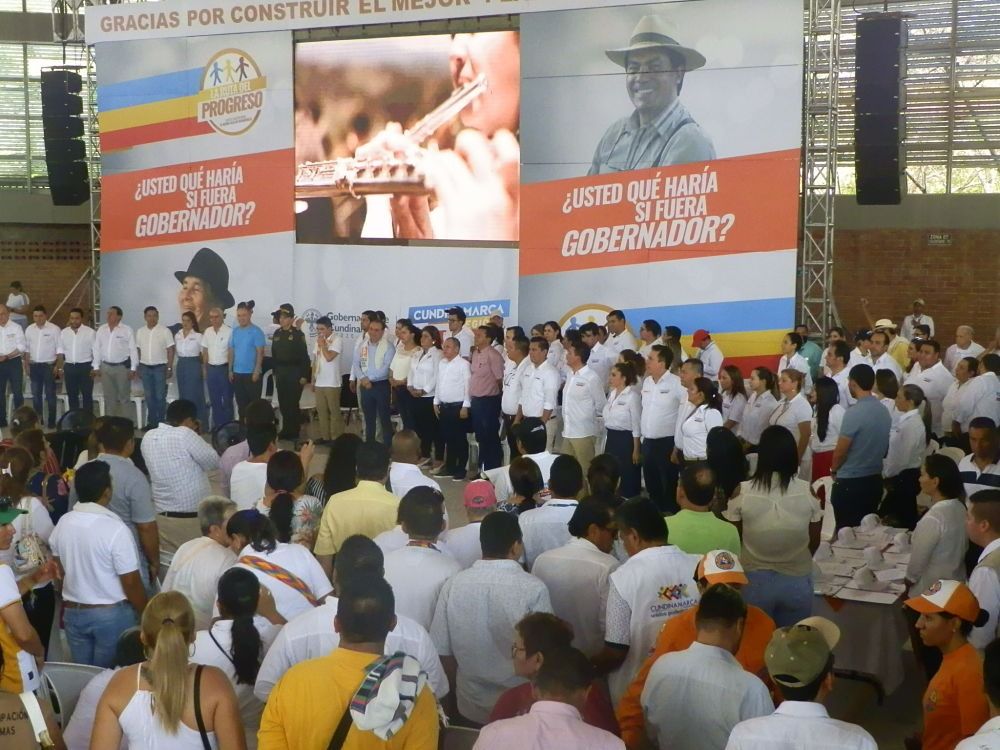 Los compromisos del gobernador de Cundinamarca adquiridos en la ciudad de Girardot dentro de la formulación del Plan de Desarrollo del departamento