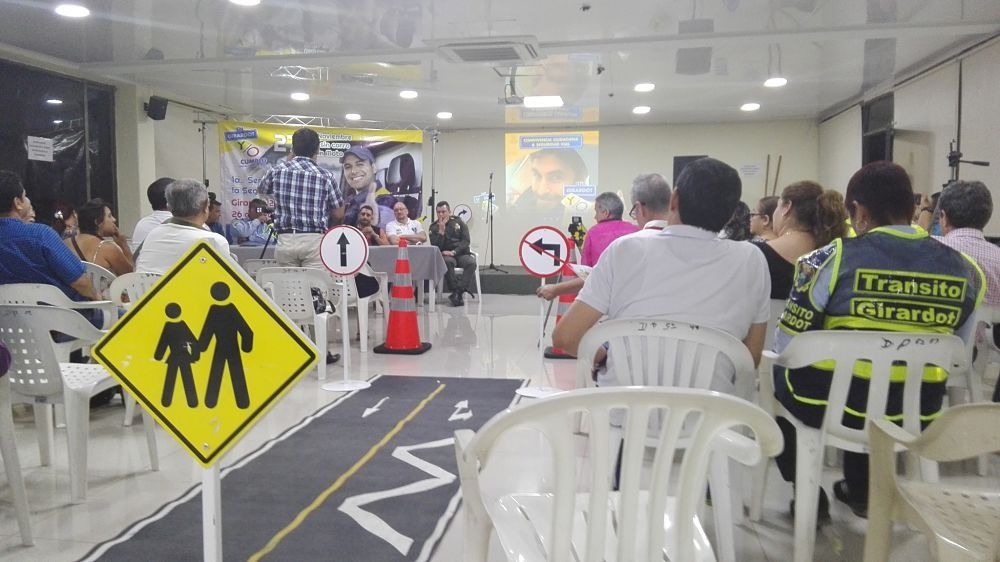 Se cumplió el lanzamiento de la primera semana de la seguridad vial en Girardot