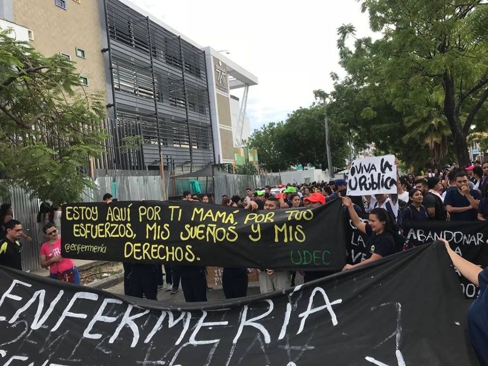 Magisterio de Girardot marcha hoy apoyando el paro nacional de 24 horas convocado por Fecode