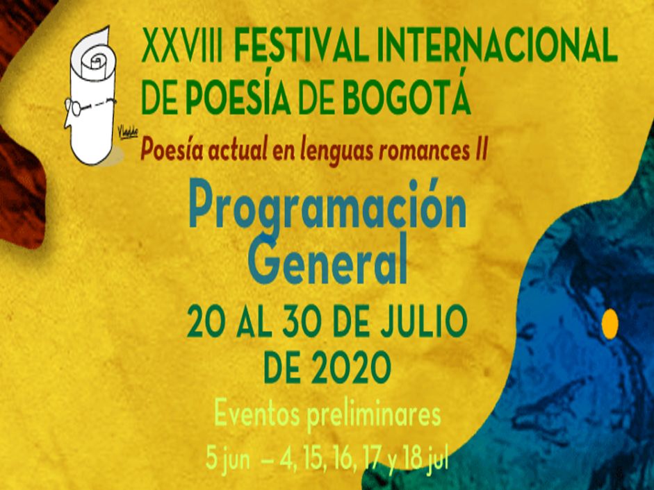 Listo para comenzar el XXVIII Festival de Poesía de Bogotá