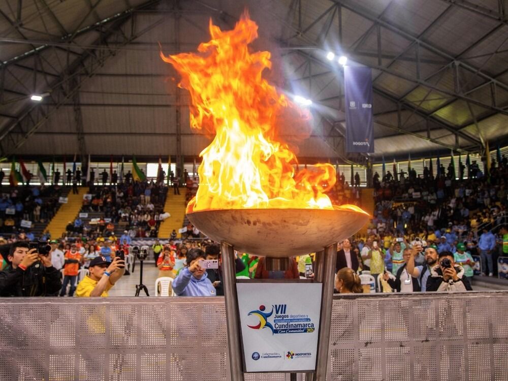 Inaugurados en Bogotá los Juegos Deportivos y Recreativos Comunales de Cundinamarca en su séptima versión.