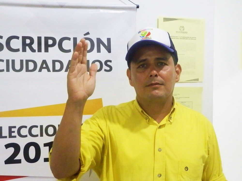 Colombia Humana-UP y FARC, inscribieron en Girardot candidaturas para las elecciones del 27 de octubre