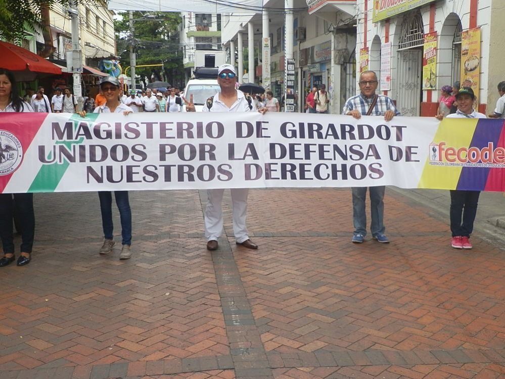 Maestros de Girardot no participarán en la jornada nacional de movilización convocada para hoy