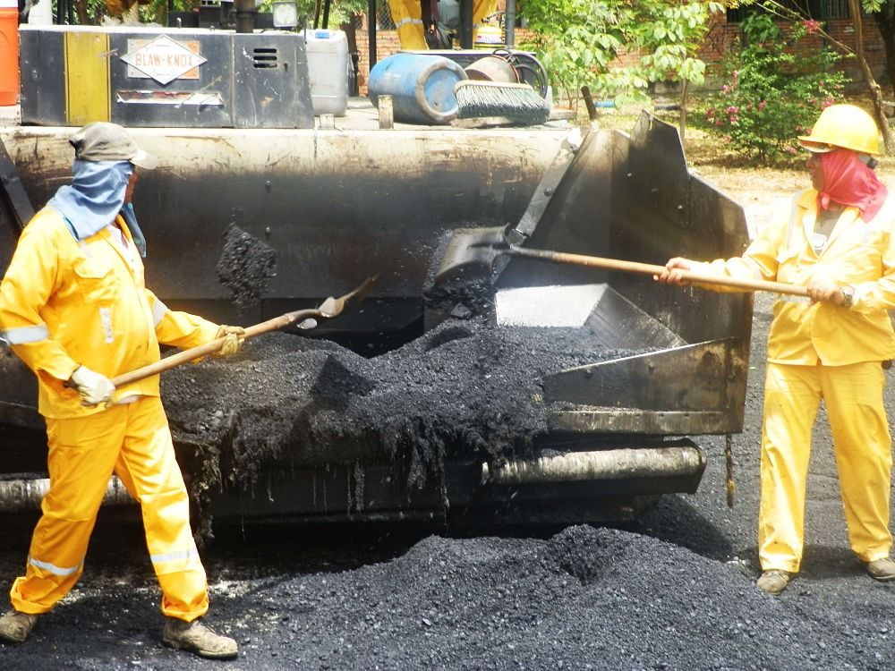 Avances en obras de pavimentación verifica la Alcaldía Municipal de Girardot